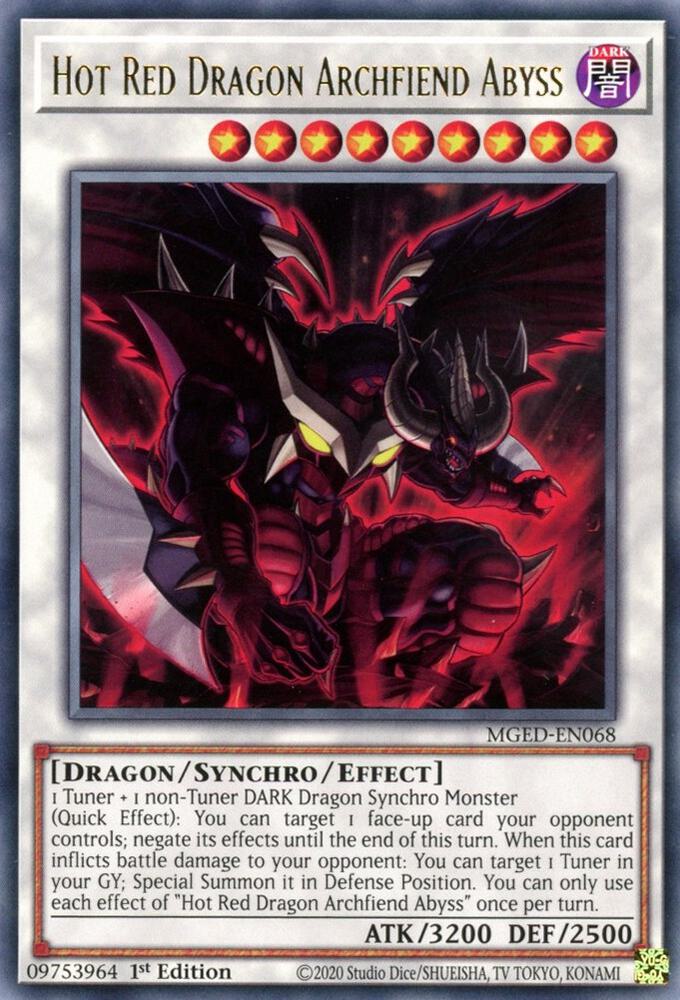 Hot Red Dragon Archfiend Abyss card image