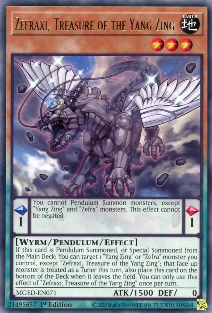 Zefraxi, Treasure of the Yang Zing card image