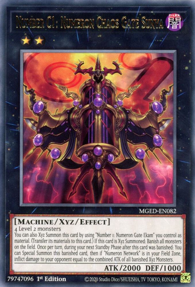 Number C1: Numeron Chaos Gate Sunya card image