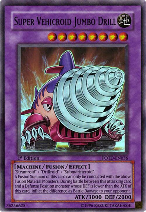 Super Vehicroid Jumbo Drill card image