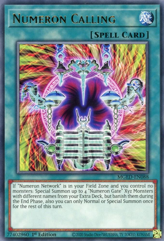 Numeron Calling card image