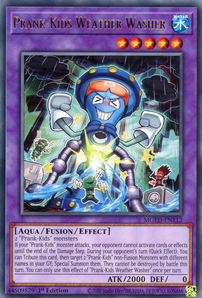 Prank-Kids Weather Washer card image