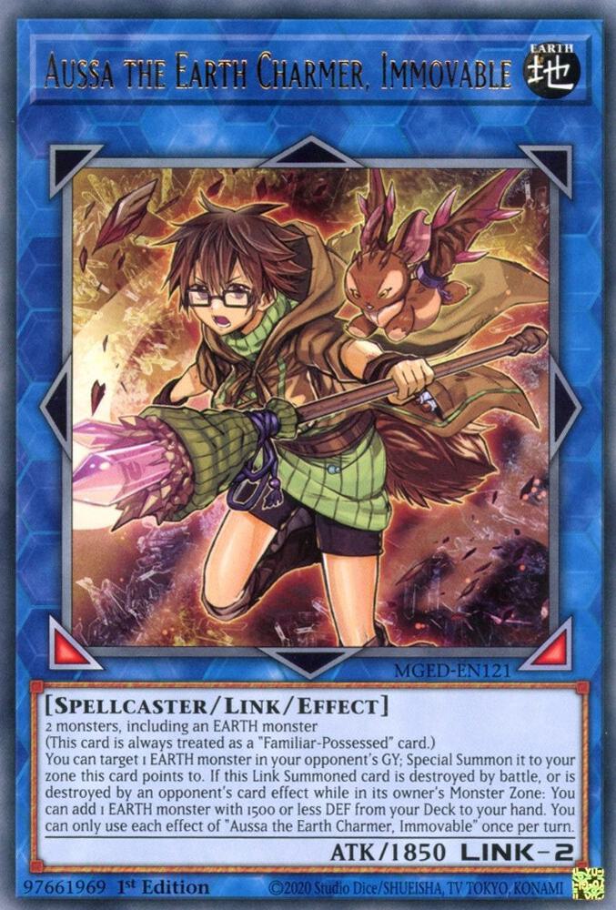 Aussa the Earth Charmer, Immovable card image