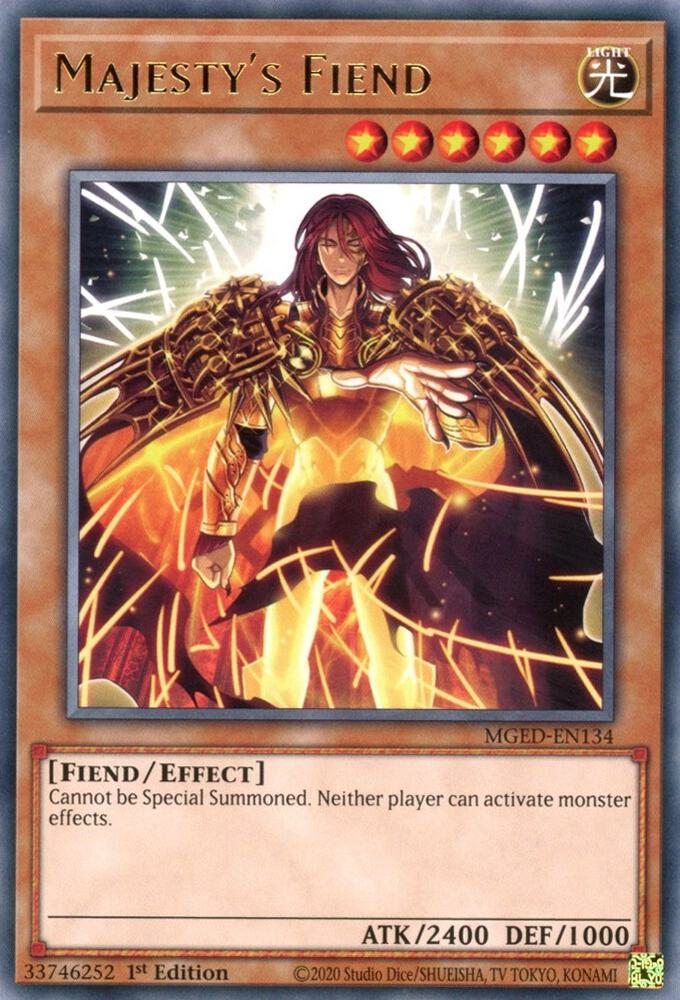 Majesty's Fiend card image