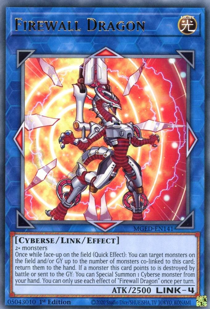 Firewall Dragon (Red Alternate Art) card image
