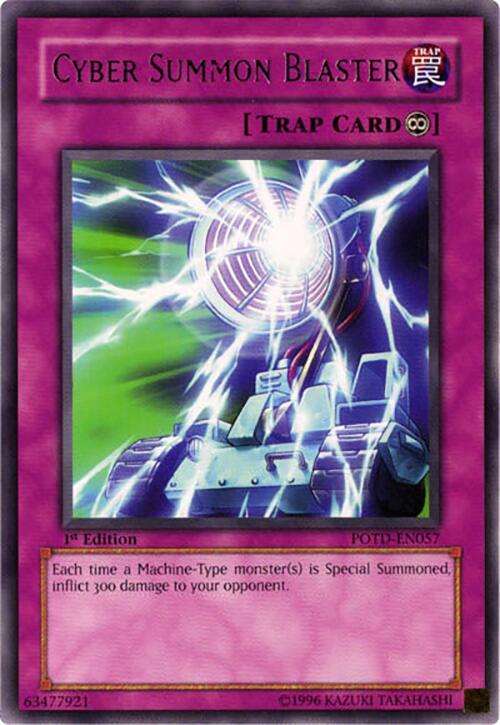 Cyber Summon Blaster card image