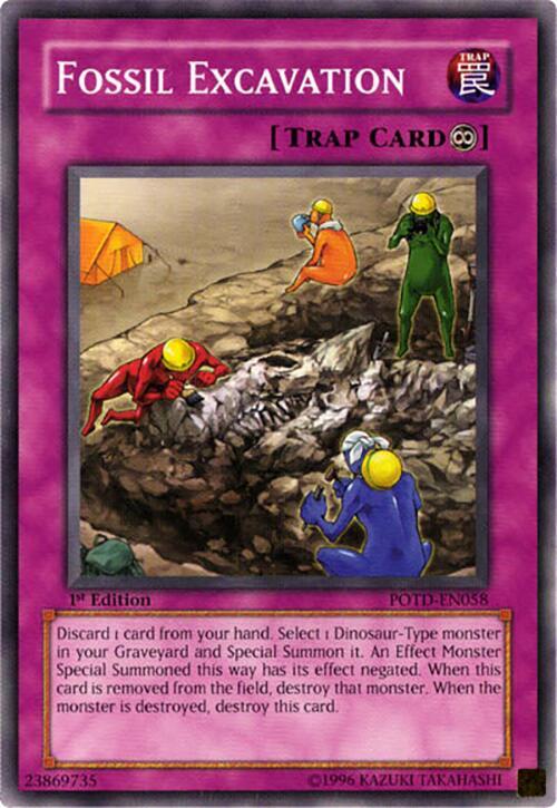 Fossil Excavation card image