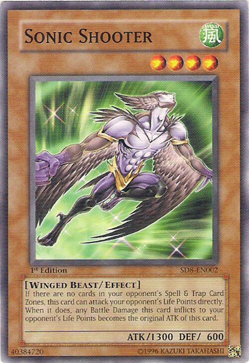 Sonic Shooter (1st Edition) card image