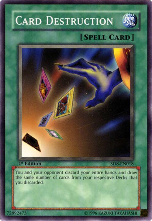 Card Destruction (1st Edition) card image