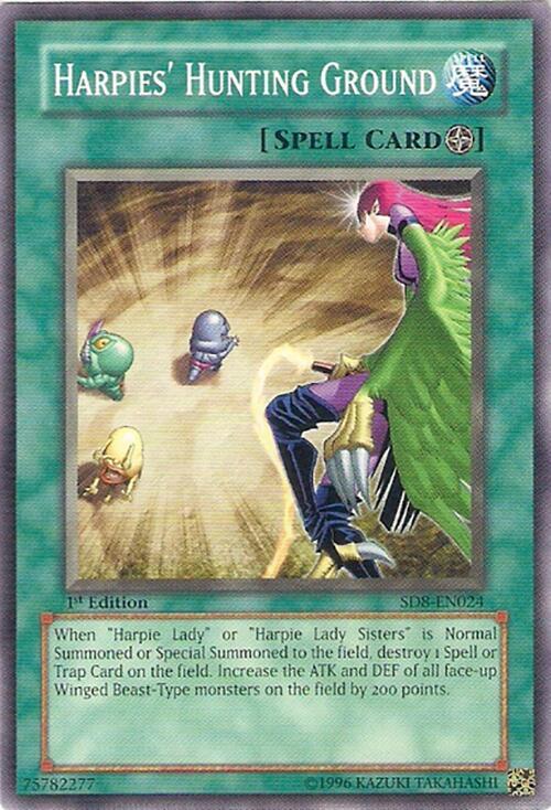Harpies' Hunting Ground (1st Edition) card image