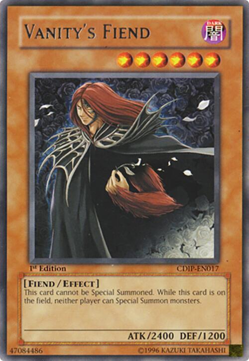 Vanity's Fiend card image