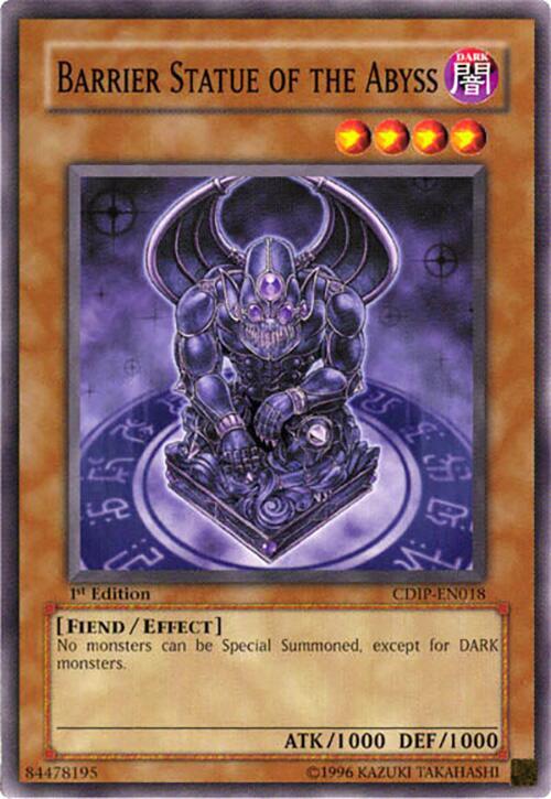 Barrier Statue of the Abyss card image