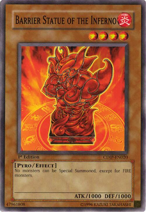 Barrier Statue of the Inferno card image