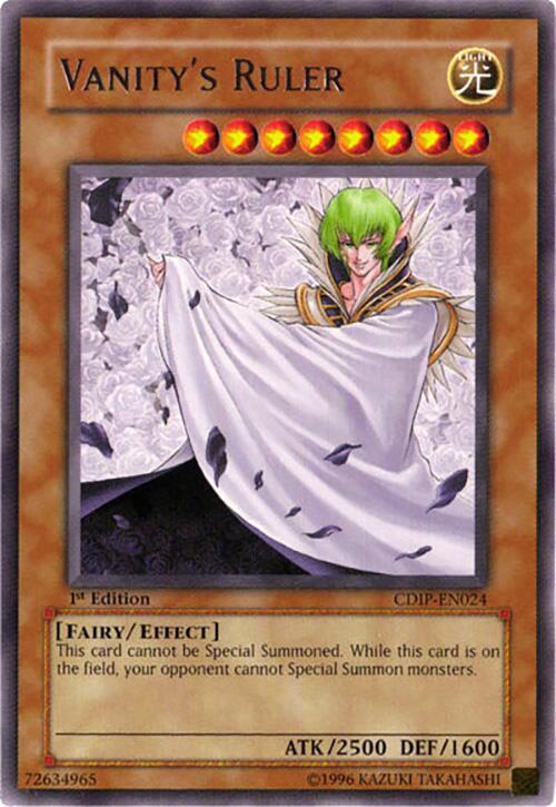 Vanity's Ruler (1st Edition) card image