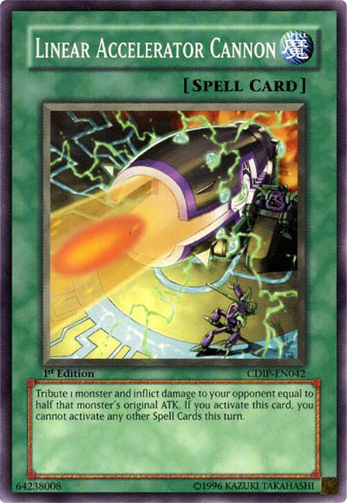 Linear Accelerator Cannon card image