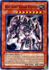 Ancient Gear Golem card image