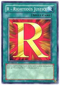 R - Righteous Justice card image
