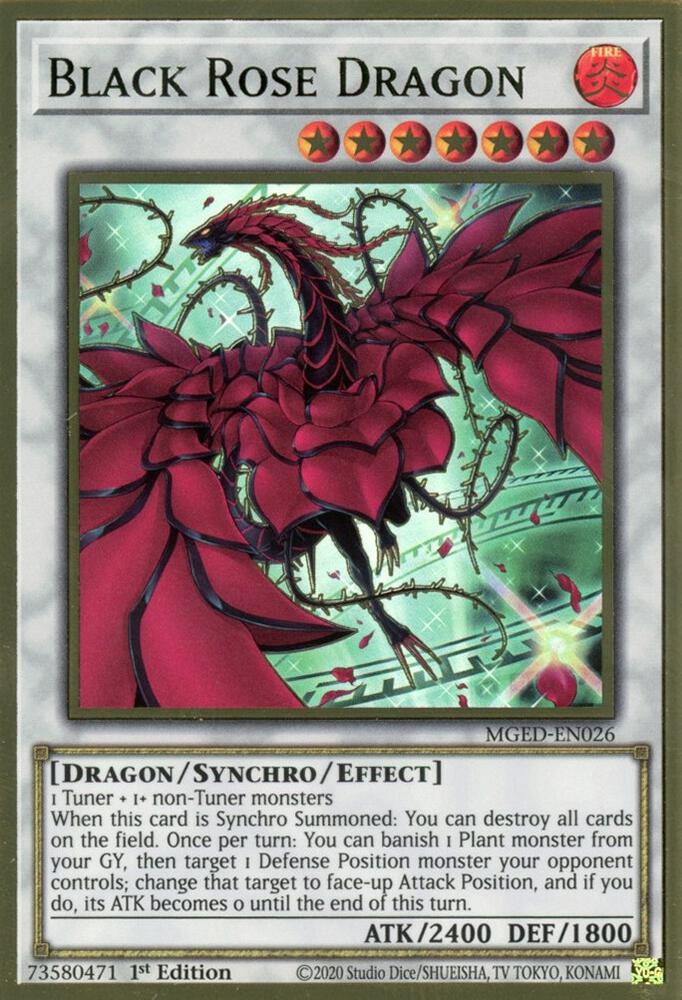 Black Rose Dragon (Alternate Art) card image