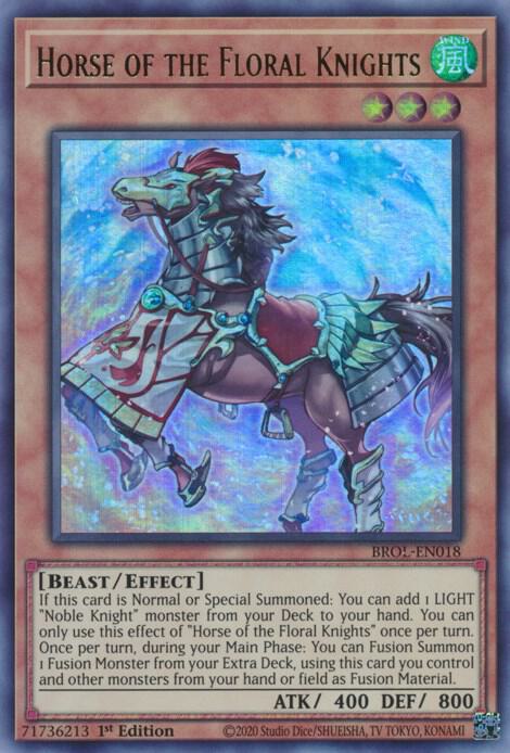Horse of the Floral Knights card image