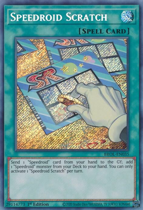 Speedroid Scratch card image