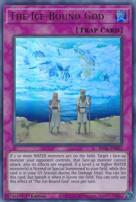 The Ice-Bound God card image