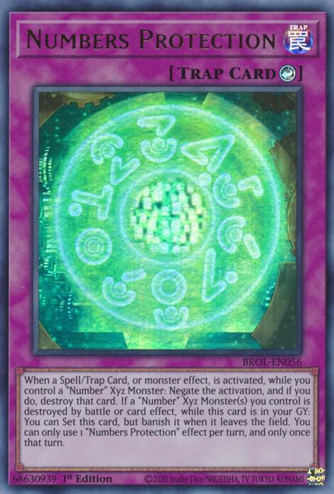 Numbers Protection card image