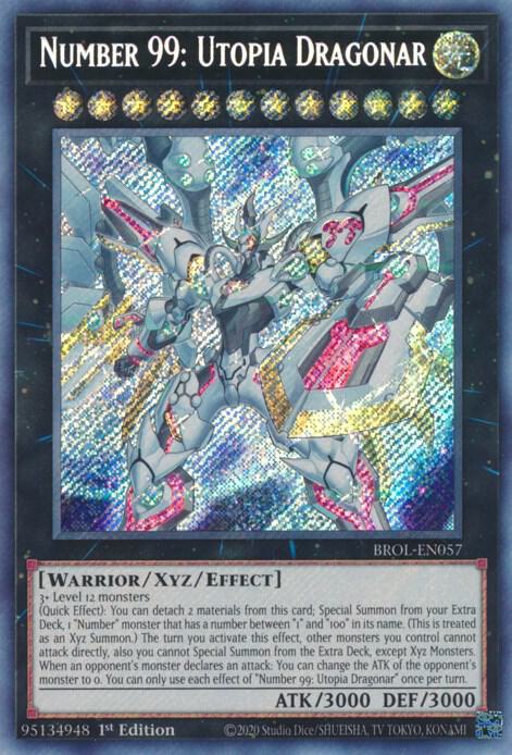 Number 99: Utopia Dragonar card image
