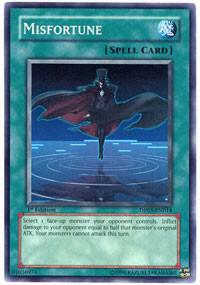 Misfortune card image