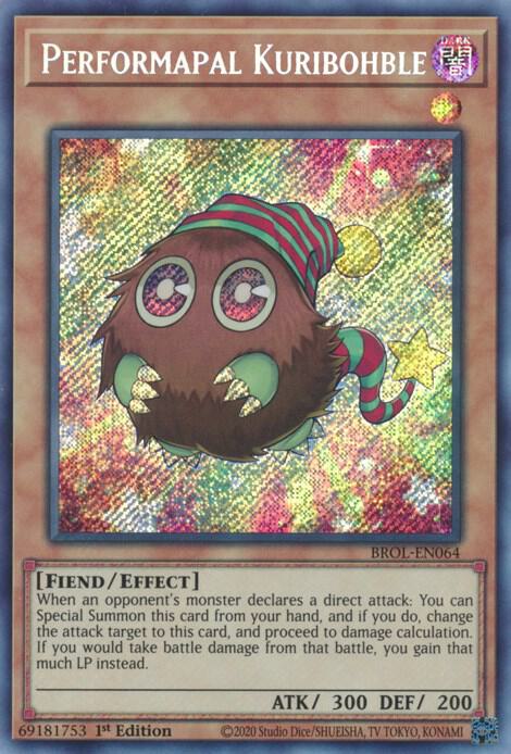 Performapal Kuribohble card image