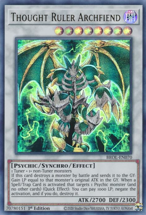 Thought Ruler Archfiend card image