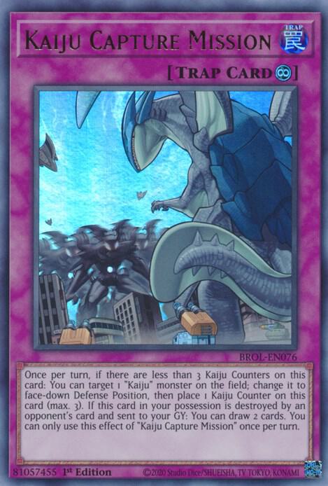 Kaiju Capture Mission card image