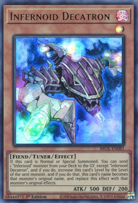 Infernoid Decatron card image