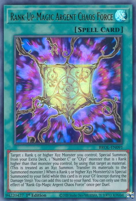 Rank-Up-Magic Argent Chaos Force card image