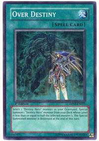 Over Destiny card image