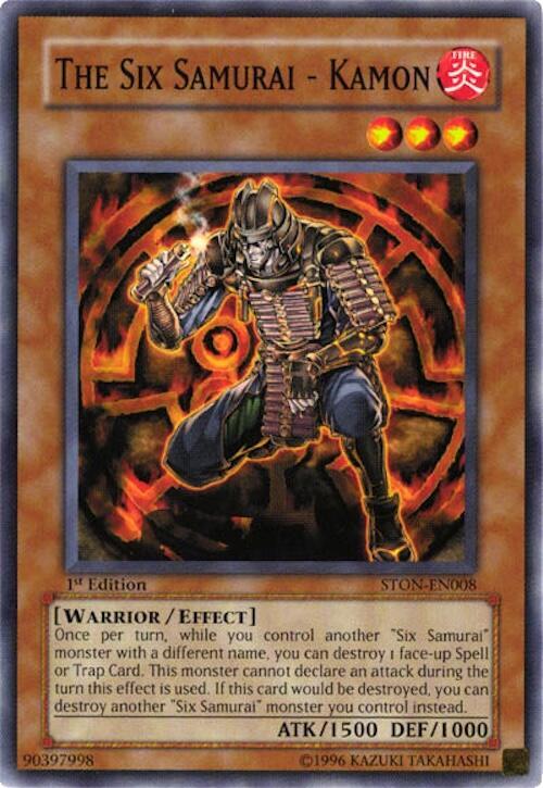 The Six Samurai - Kamon card image