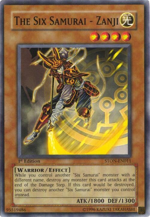 The Six Samurai - Zanji card image