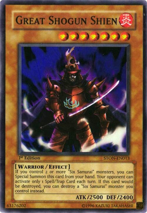 Great Shogun Shien card image