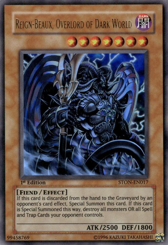 Reign-Beaux, Overlord of Dark World card image