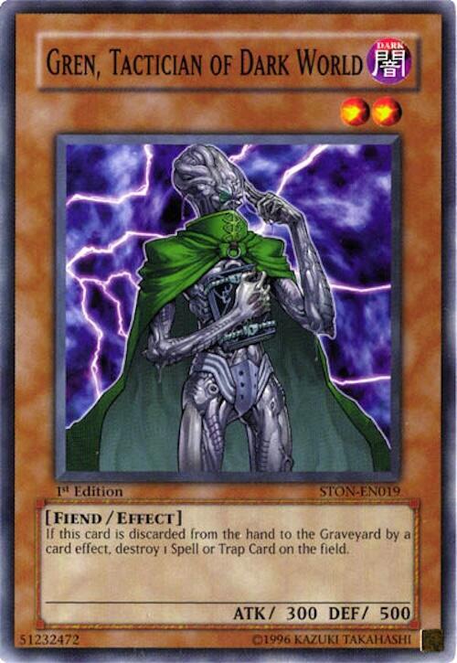 Gren, Tactician of Dark World card image