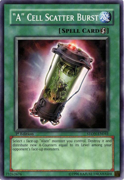 "A" Cell Scatter Burst card image