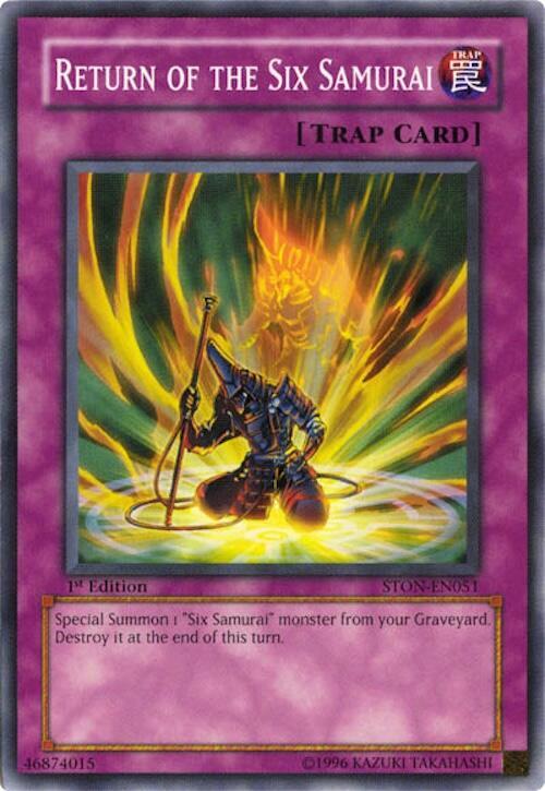 Return of the Six Samurai card image