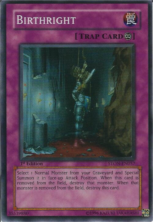 Birthright card image