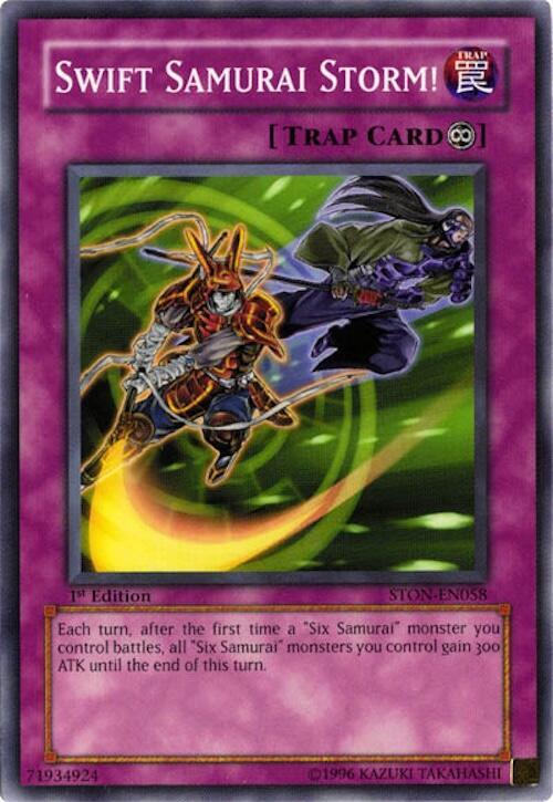 Swift Samurai Storm! card image