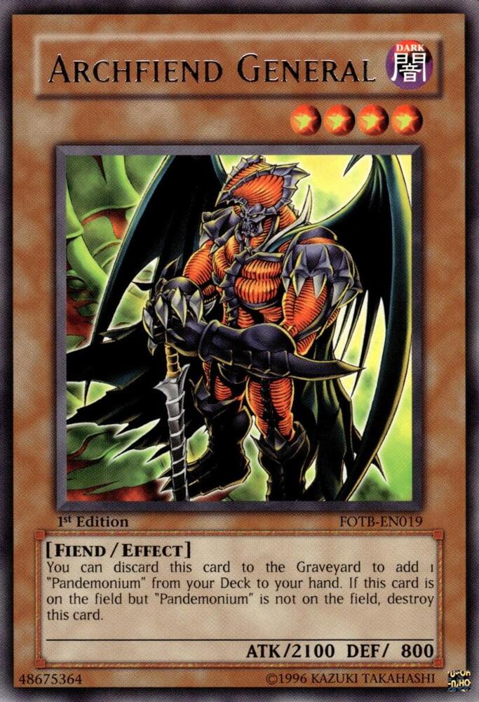 Archfiend General card image