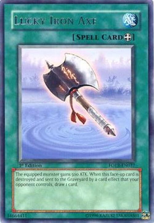 Lucky Iron Axe card image