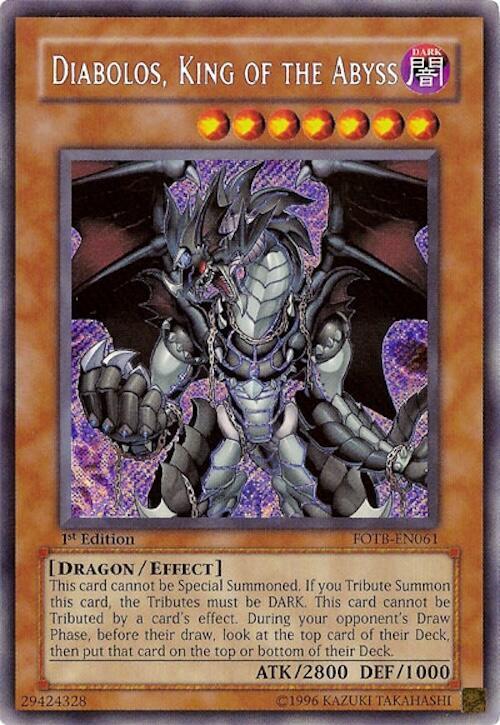 Diabolos, King of the Abyss card image