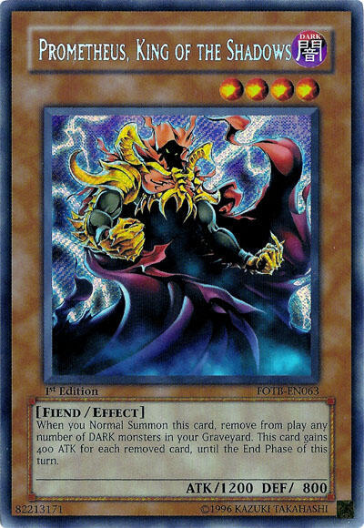 Prometheus, King of the Shadows card image