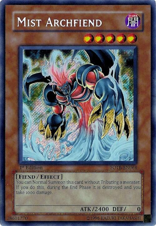 Mist Archfiend card image