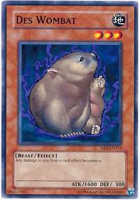 Des Wombat card image
