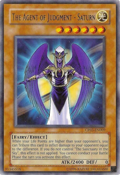 The Agent of Judgment - Saturn card image